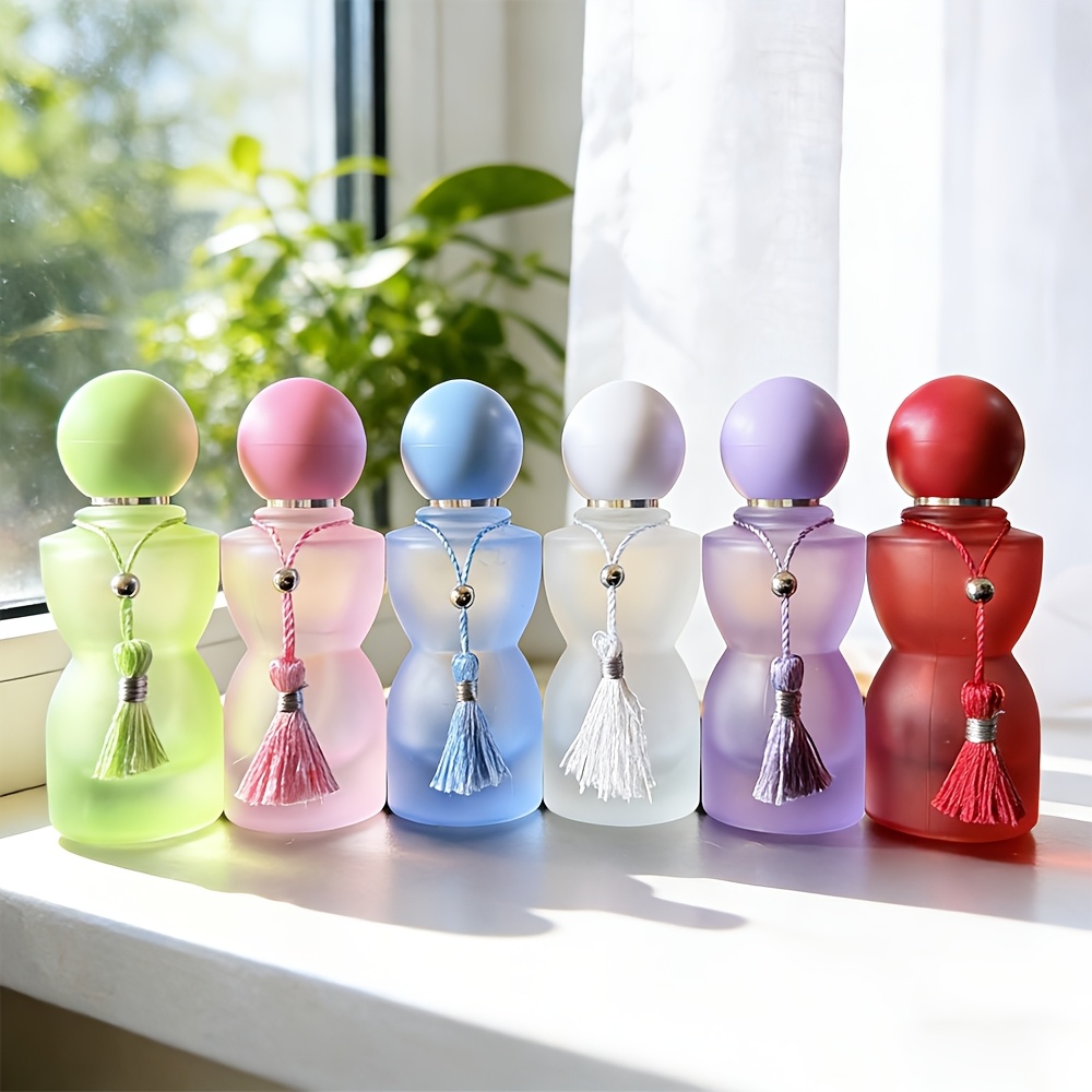 Luxury Skincare Packaging - 30ml Glass Perfume Bottle with Colorful