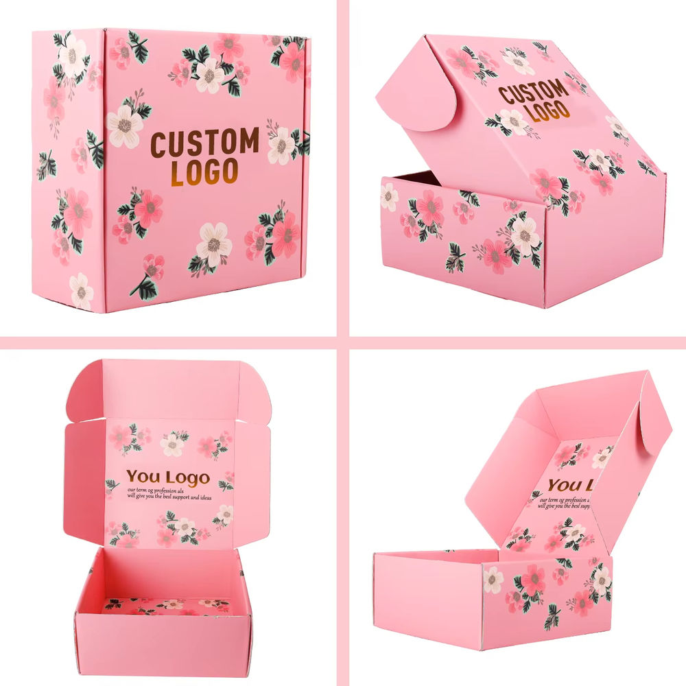Custom Logo Airplane Boxes Lux - Luxury Skincare Logo ulasan dan harga