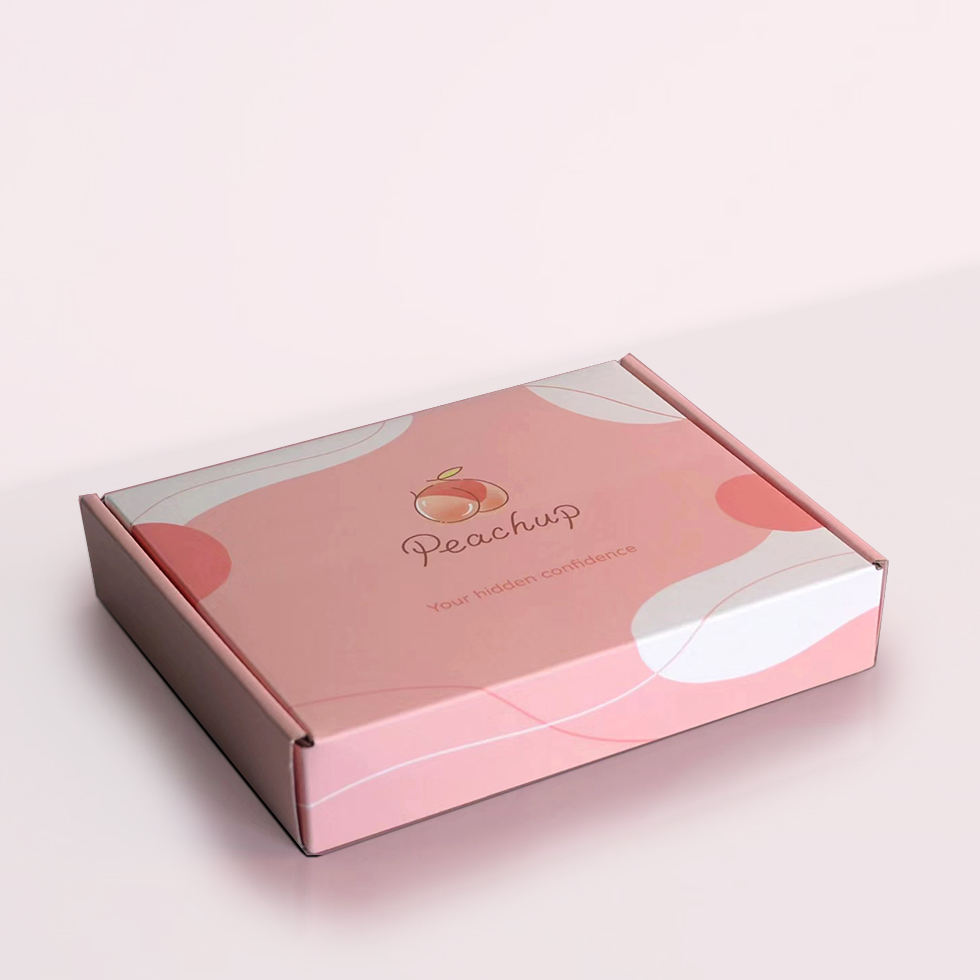 Custom Logo Airplane Boxes Lux - Luxury Skincare Logo ulasan dan harga