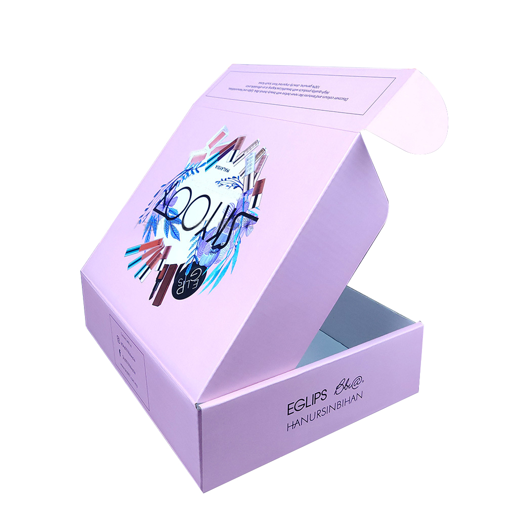 Custom Logo Airplane Boxes Lux - Luxury Skincare Logo ulasan dan harga