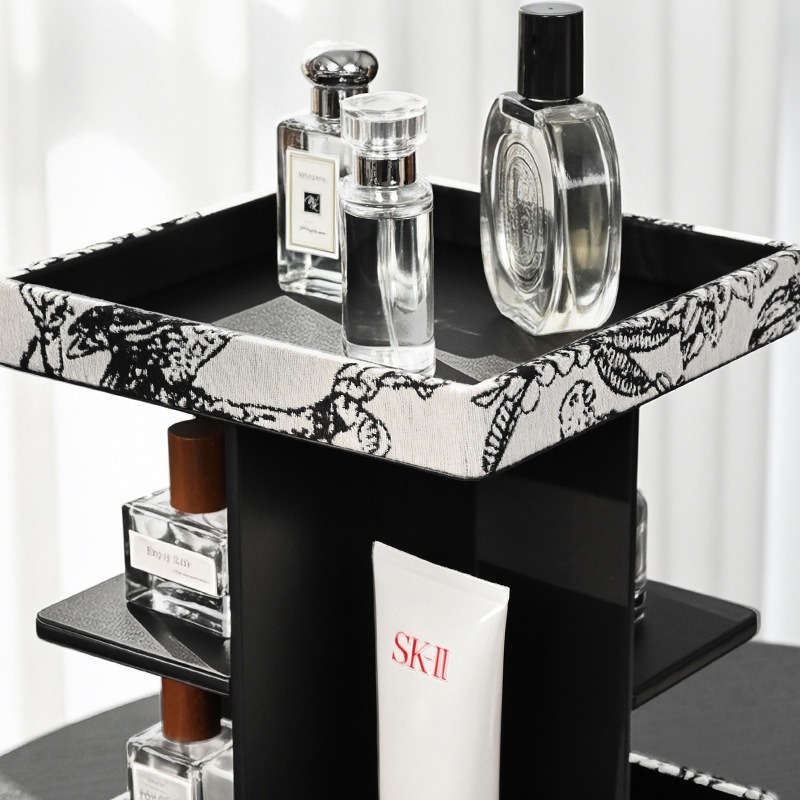 360° Rotating Makeup Organizer - Luxury Skincare Tools ulasan dan harga