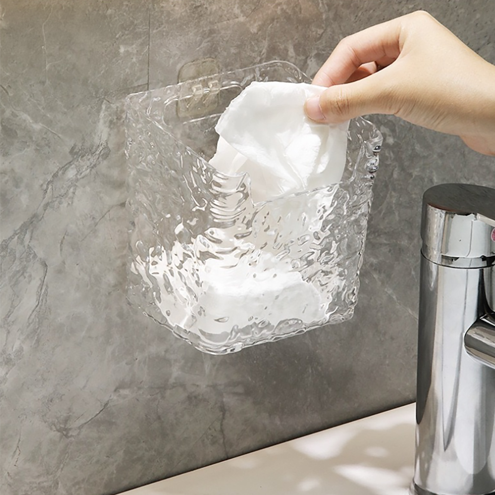 Wall Mounted Storage Rack Ligh - Luxury Skincare Tools ulasan dan harga