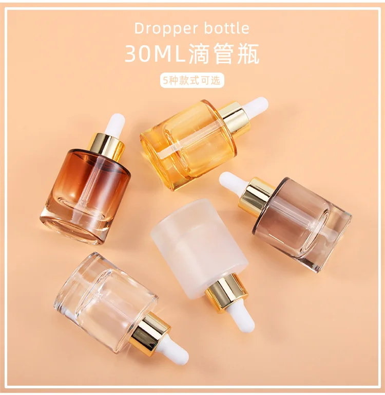 Glass Oil Bottle, Small High G - Luxury Skincare Packaging ulasan dan harga