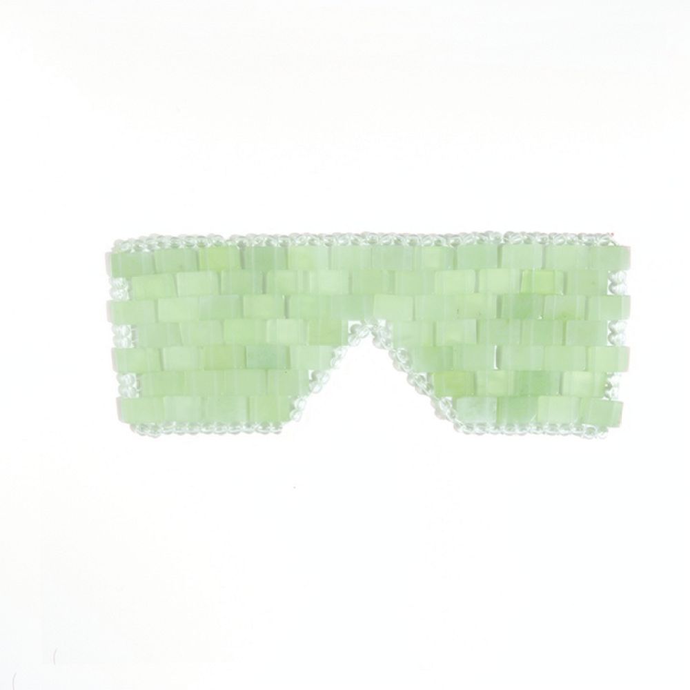 Hand Woven Xiu Jade Eye Mask N - Luxury Skincare Tools ulasan dan harga